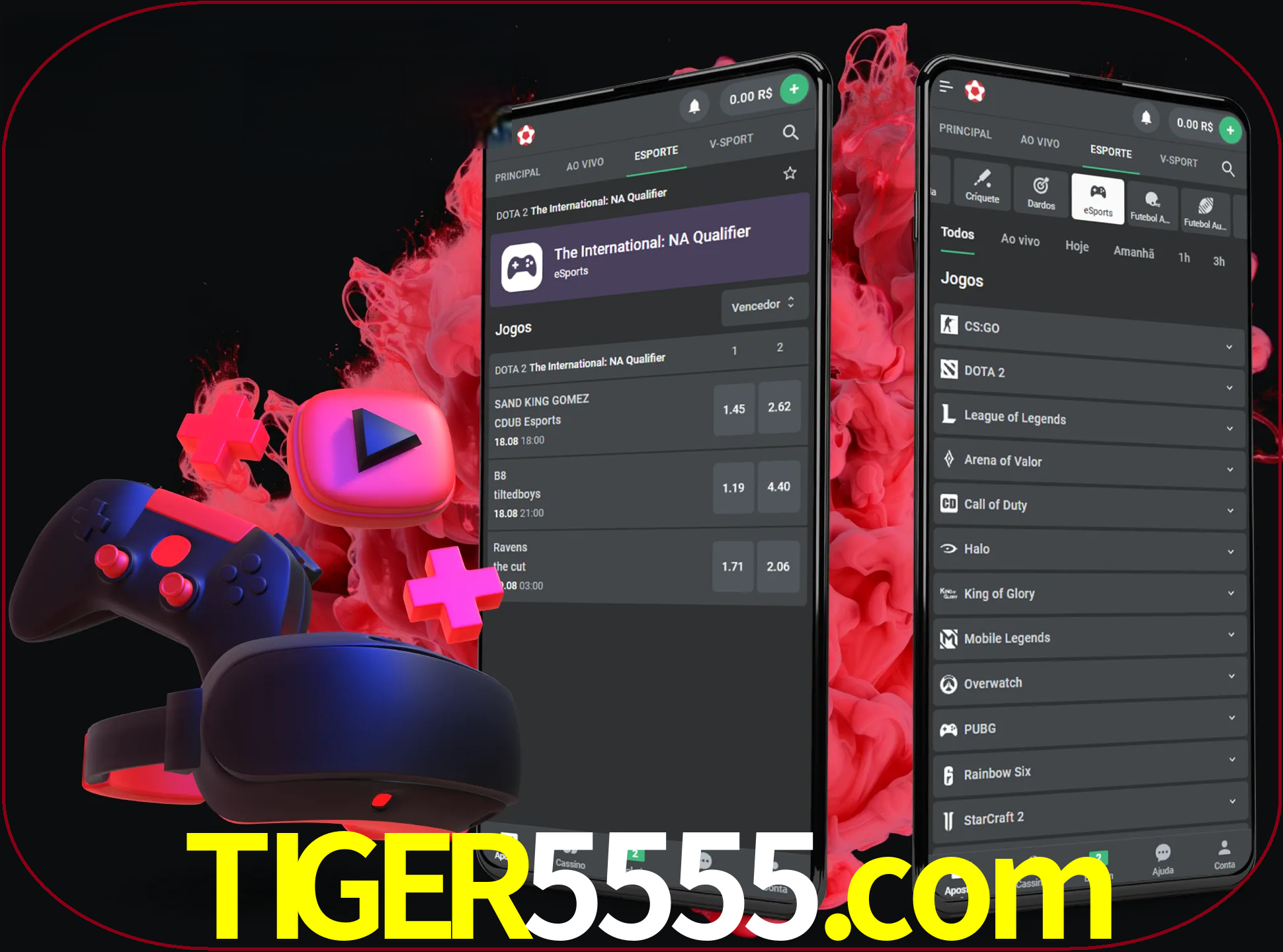 Para ter a aplicação móvel tiger5555 no seu smartphone, basta descarregar o ficheiro apk e seguir as instruções.
