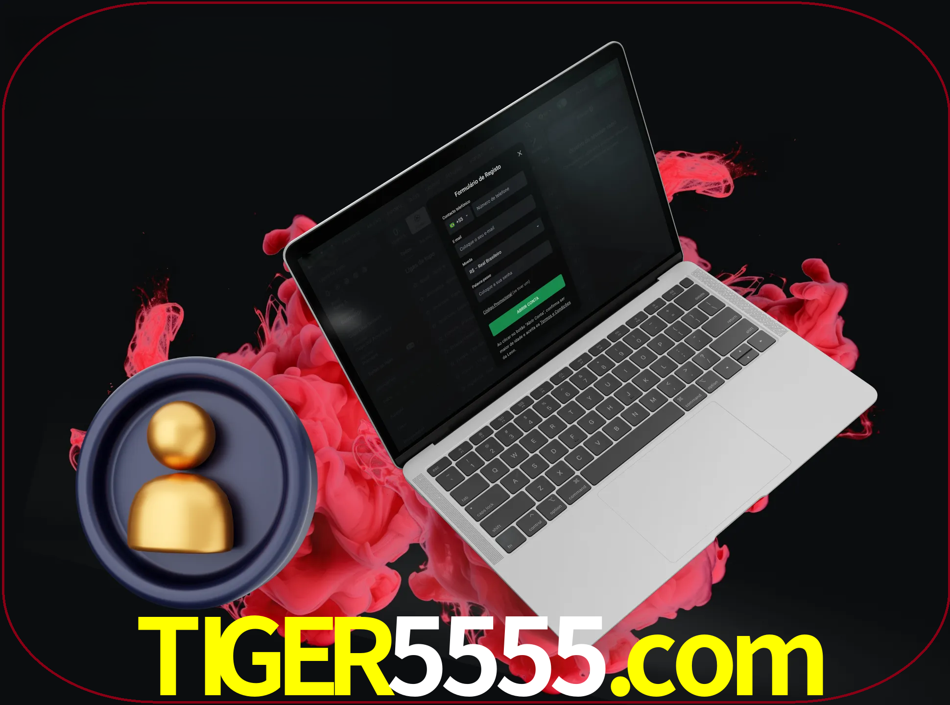 No cabeçalho do site tiger5555, clique no botão que o levará a um formulário especial onde terá de introduzir as suas informações actuais.
