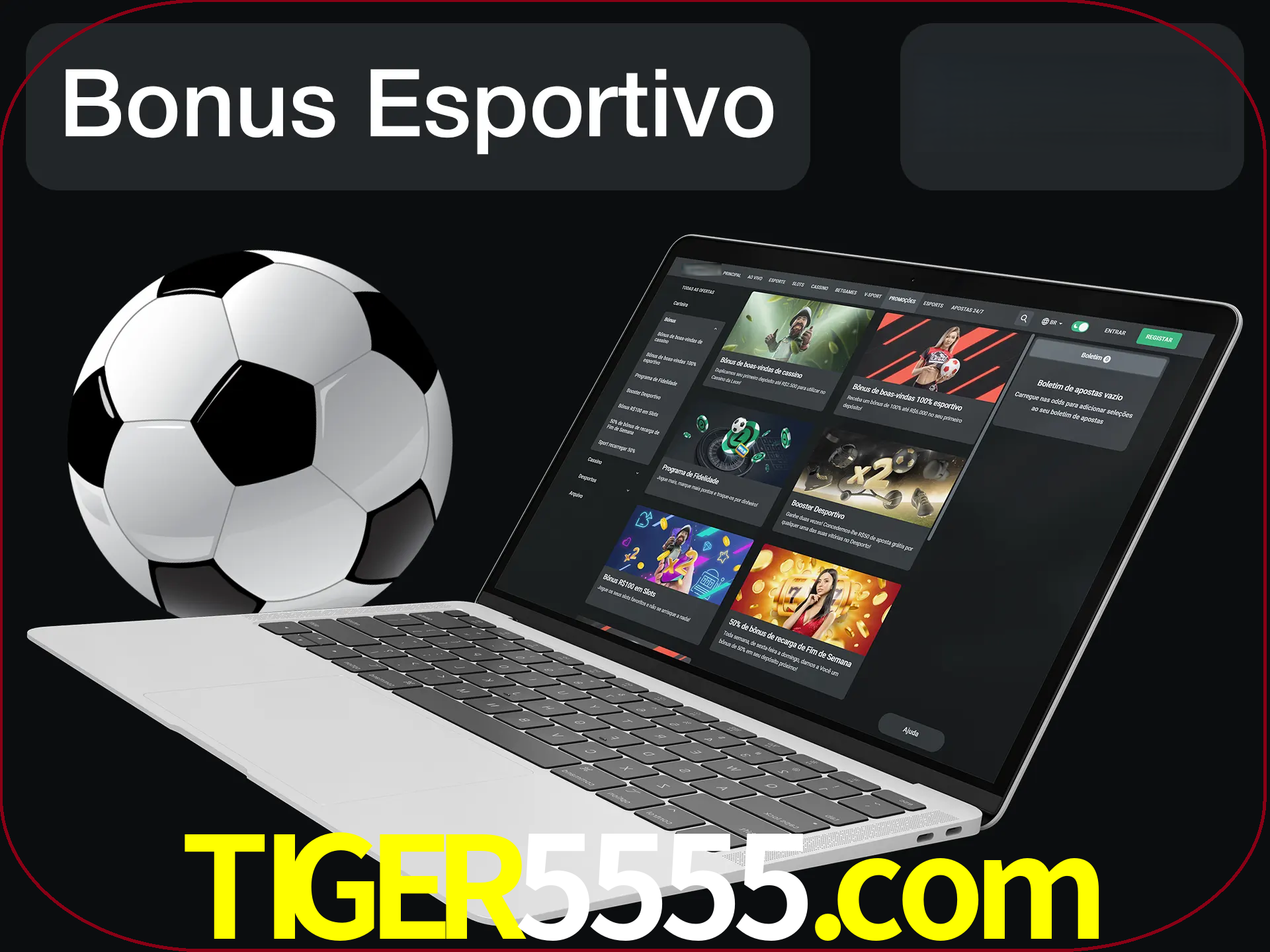 Antes de começar a apostar, use o bônus esportivo.