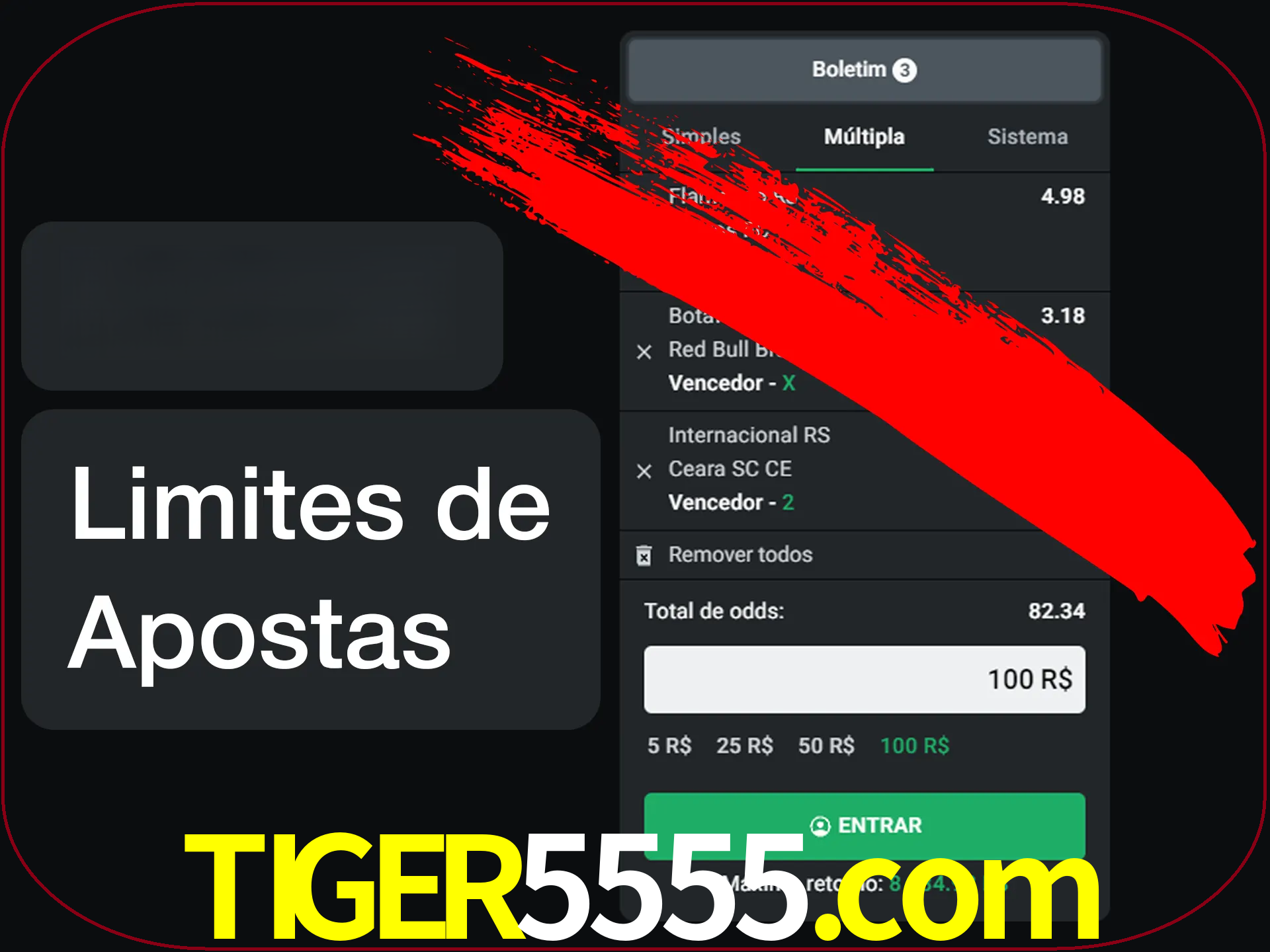 Não faça apostas loucas.